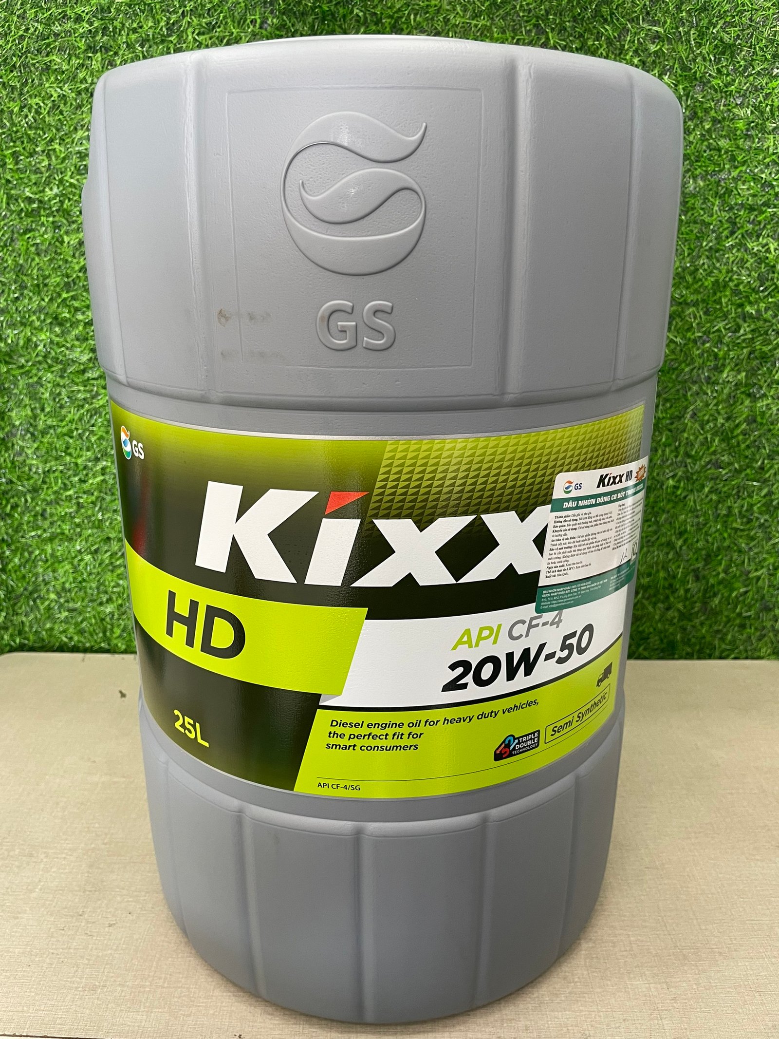 Dầu nhớt động cơ máy Diesel Kixx HD 20W-50 API CF-4/SG